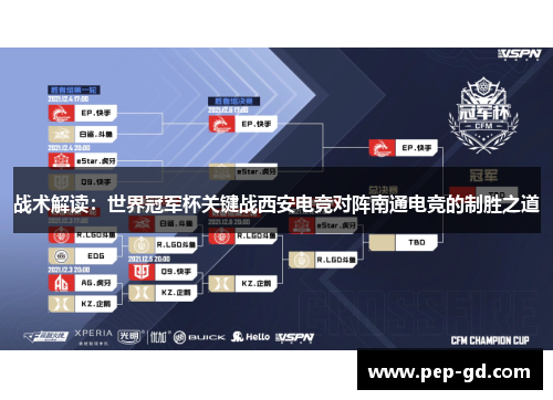 战术解读：世界冠军杯关键战西安电竞对阵南通电竞的制胜之道